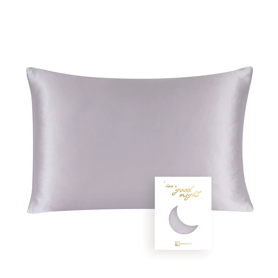 Essential Pillowcase - 19 Momme Mulberry Silk in Lilac Purple