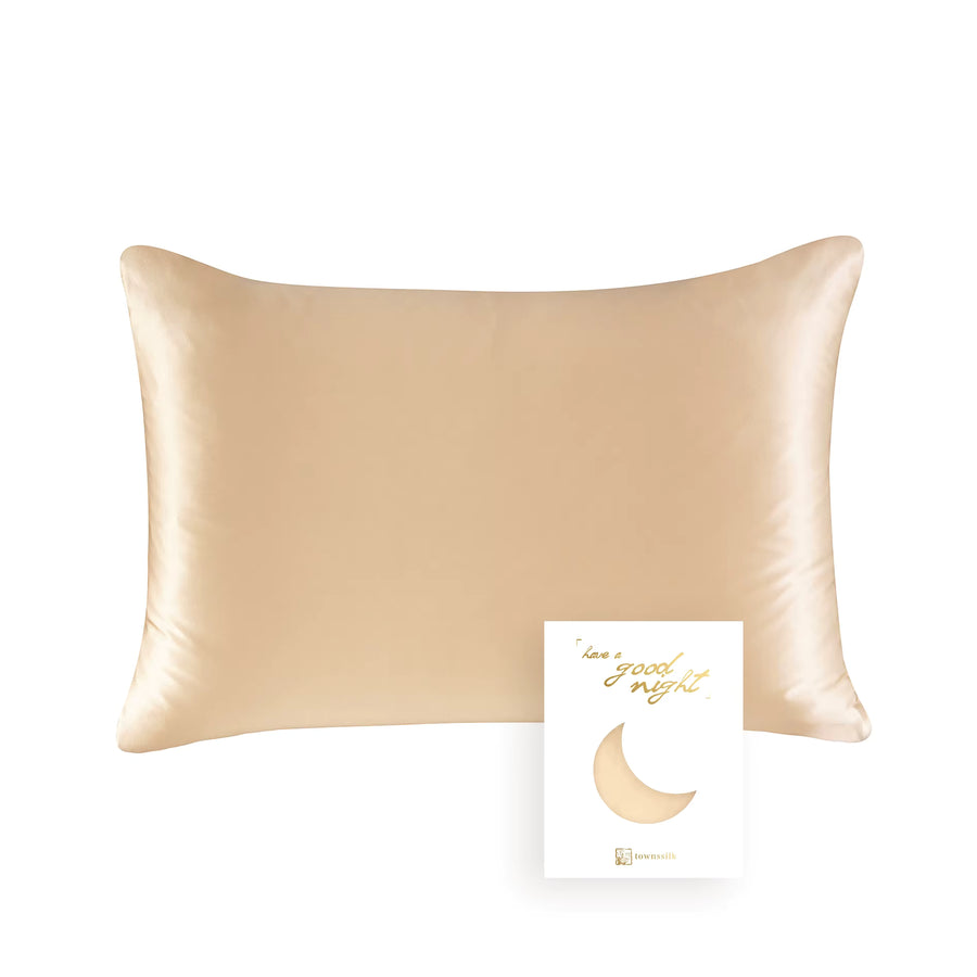 Essential Pillowcase - 19 Momme Mulberry Silk in Gold